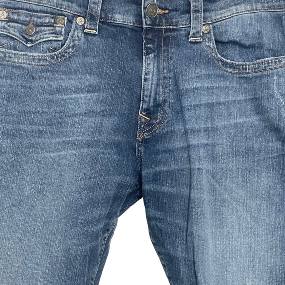 True Religion 36 Geno Relaxed Slim Denim Jeans - Picture 7 of 8